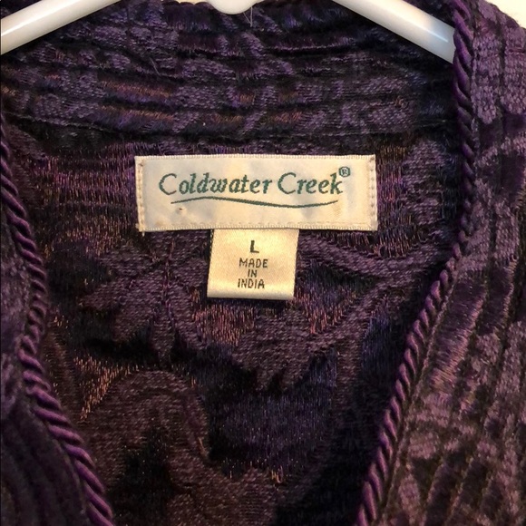 Coldwater Creek Blazer/jacket purple size Large - Picture 2 of 5